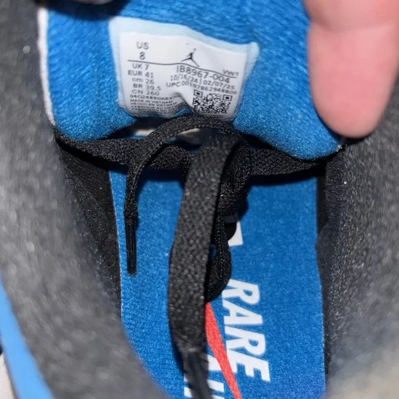 Air Jordan 3 retro ‘Rare Air’ NWT. Size 8 men’s - Picture 10 of 13